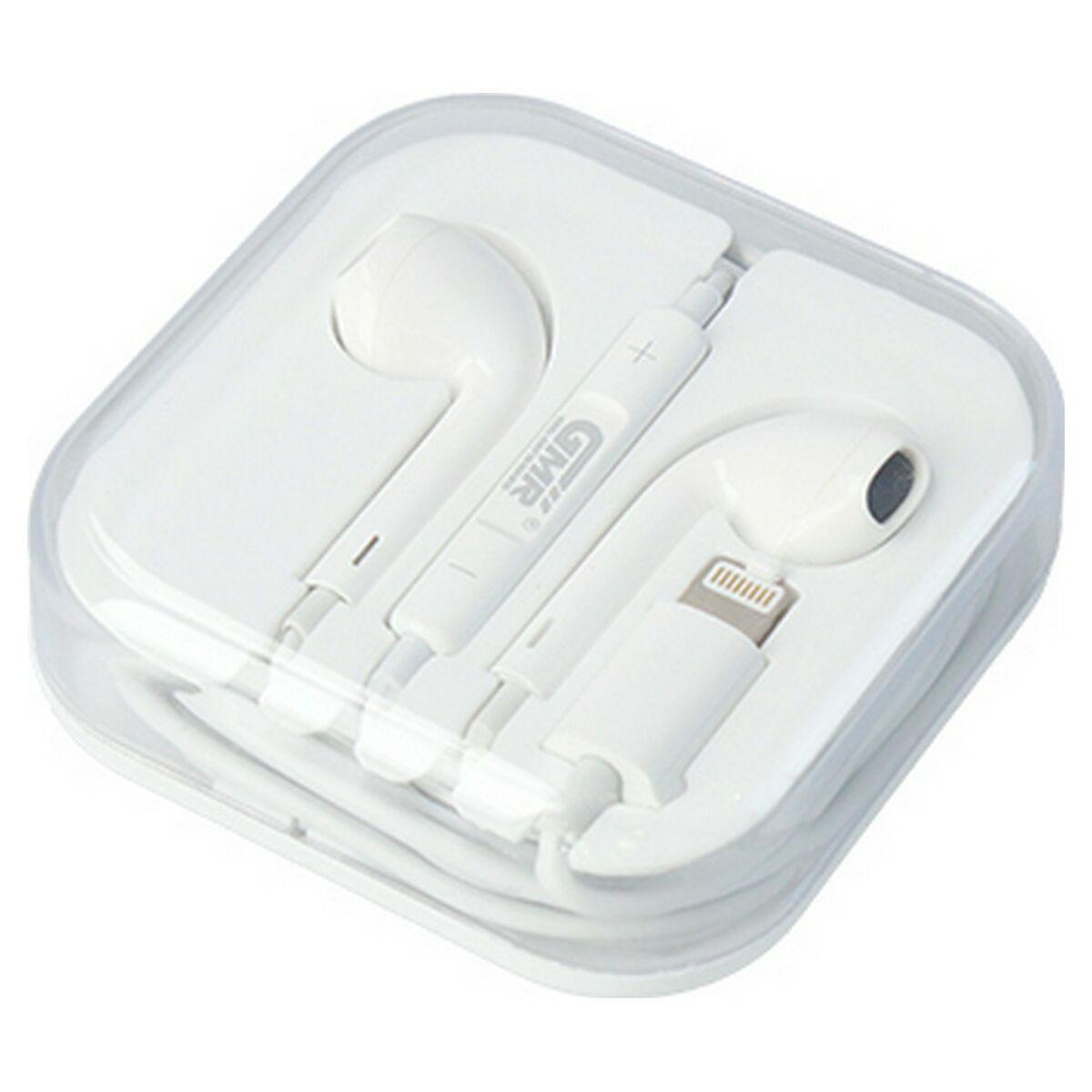 Auriculares con Micrófono Goms Blanco Lightning