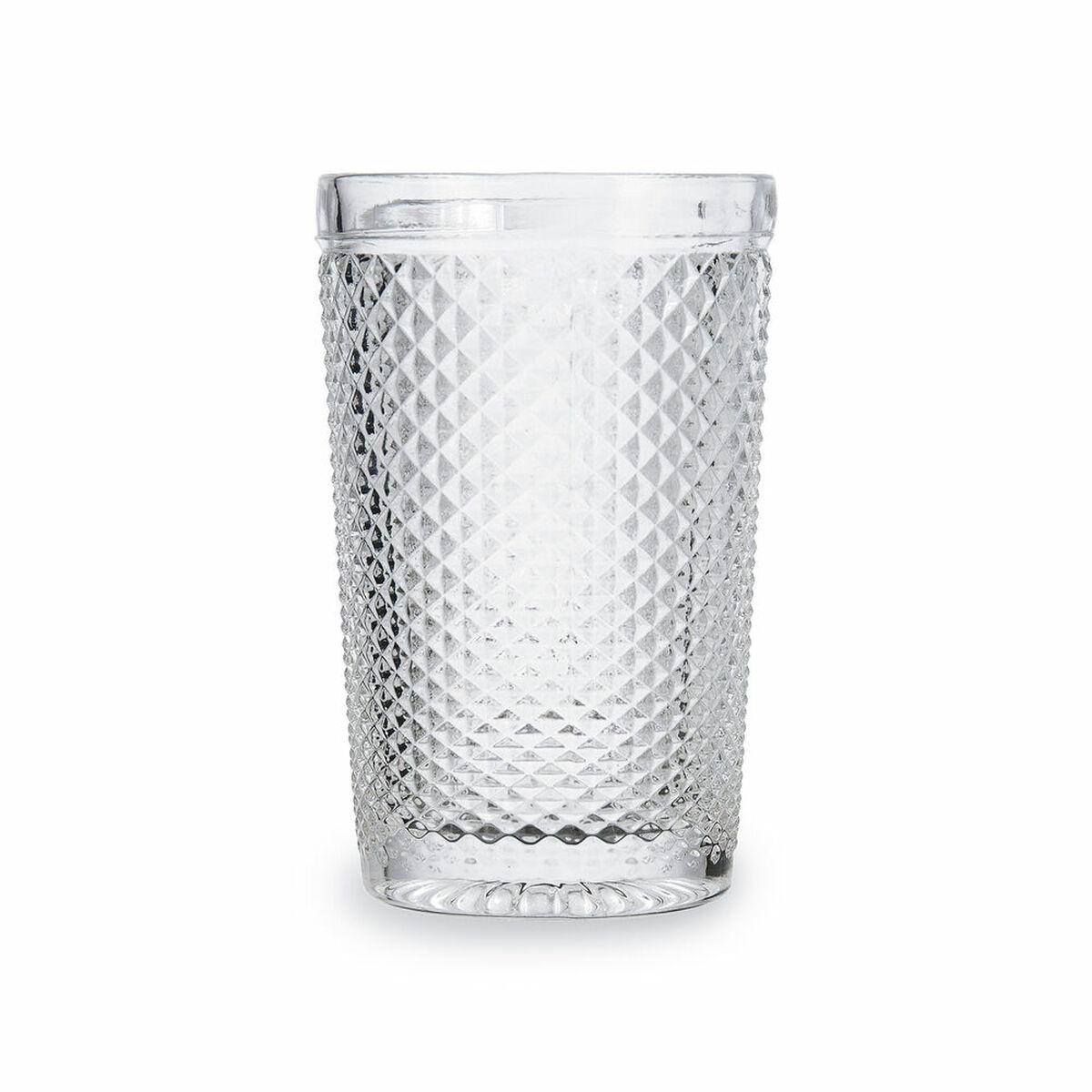 Set de Vasos Bidasoa Onix Transparente Vidrio (350 ml) (3 Unidades)