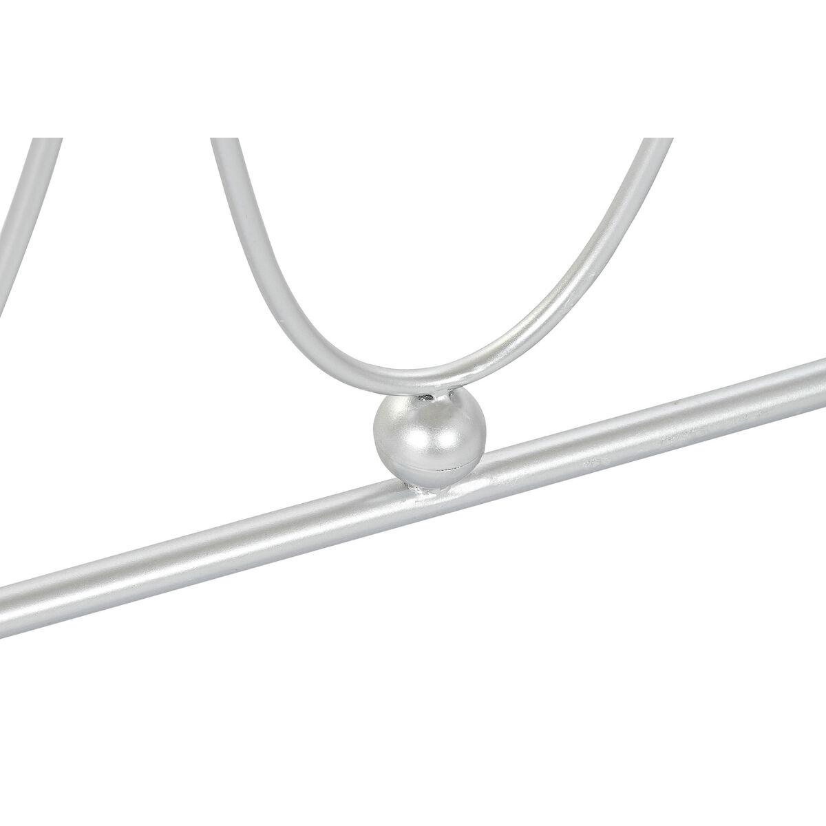 Recibidor DKD Home Decor Blanco Plateado 115 x 35 x 78 cm