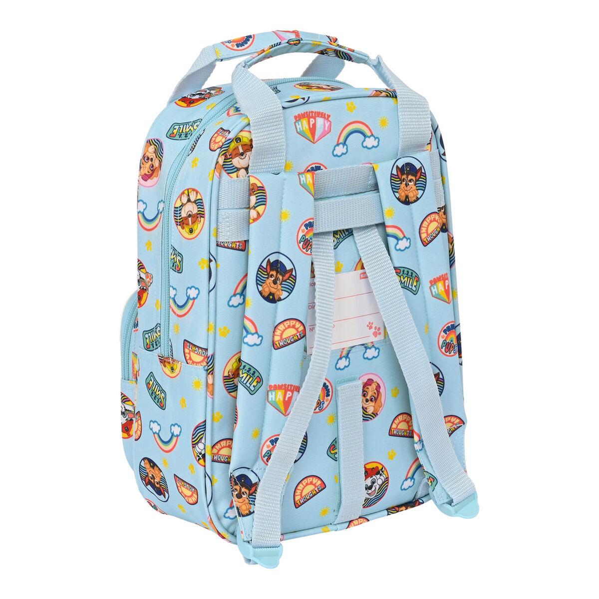 Mochila Escolar The Paw Patrol Sunshine Azul (20 x 28 x 8 cm)