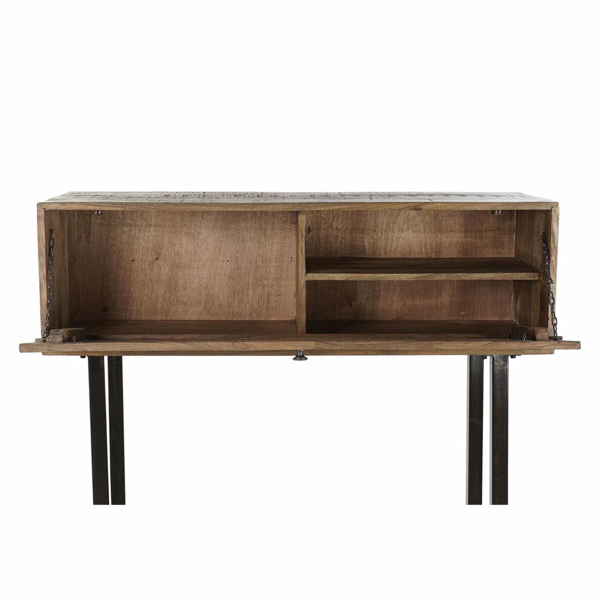 Escritorio DKD Home Decor Metal Madera de mango (118 x 40 x 115 cm)