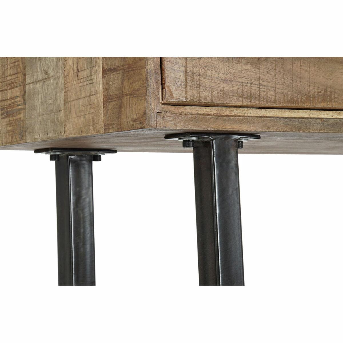 Escritorio DKD Home Decor Metal Madera de mango (118 x 40 x 115 cm)