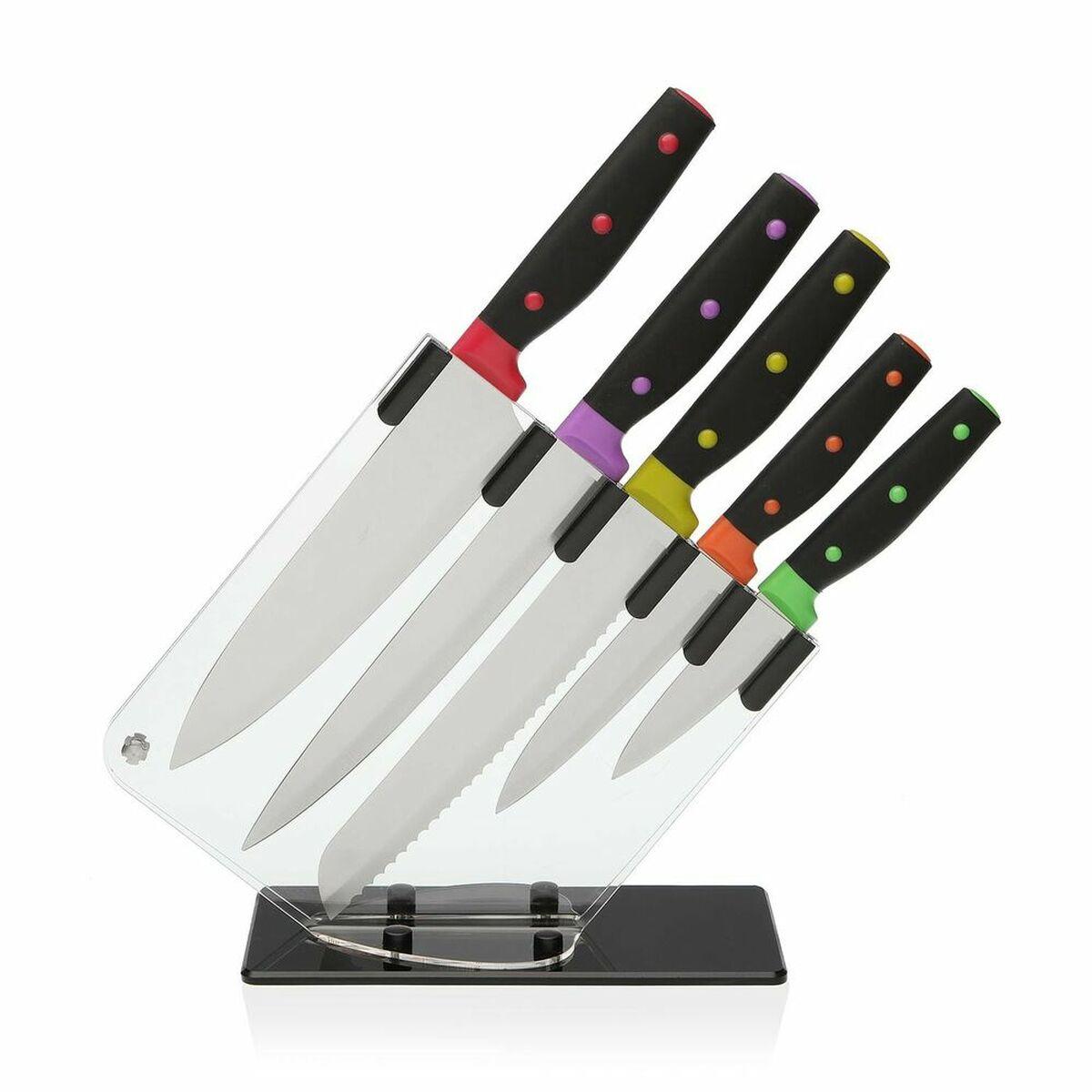Juego de Cuchillos de Cocina y Soporte Versa