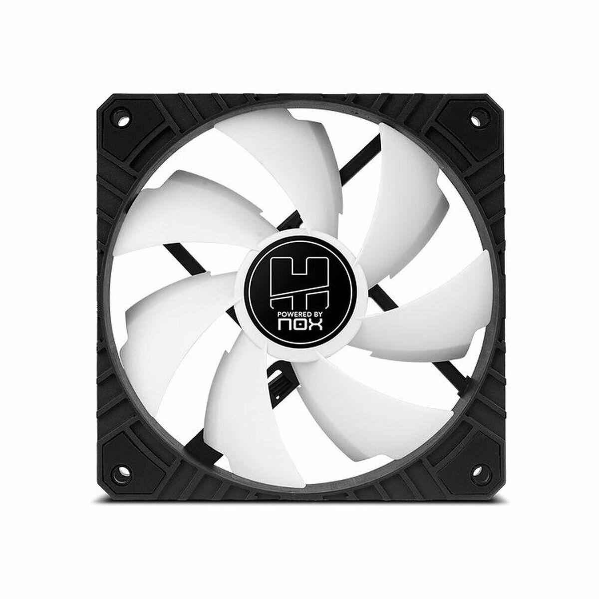 Ventilador de Caja Nox-Xtreme H-FAN PRO Ø 12 cm Blanco 2200 rpm