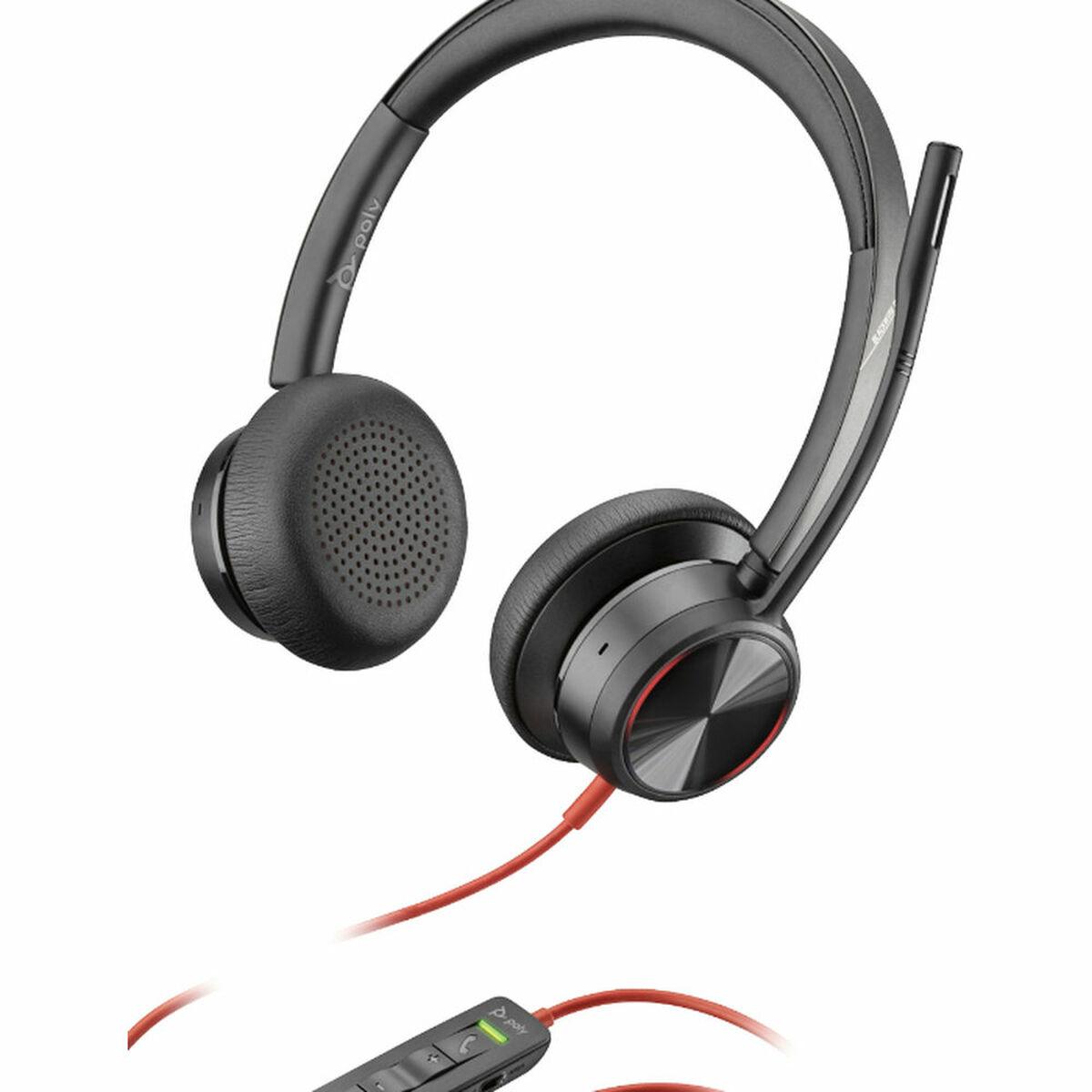 Auriculares con Micrófono Poly 214409-01 Negro (Reacondicionado B)