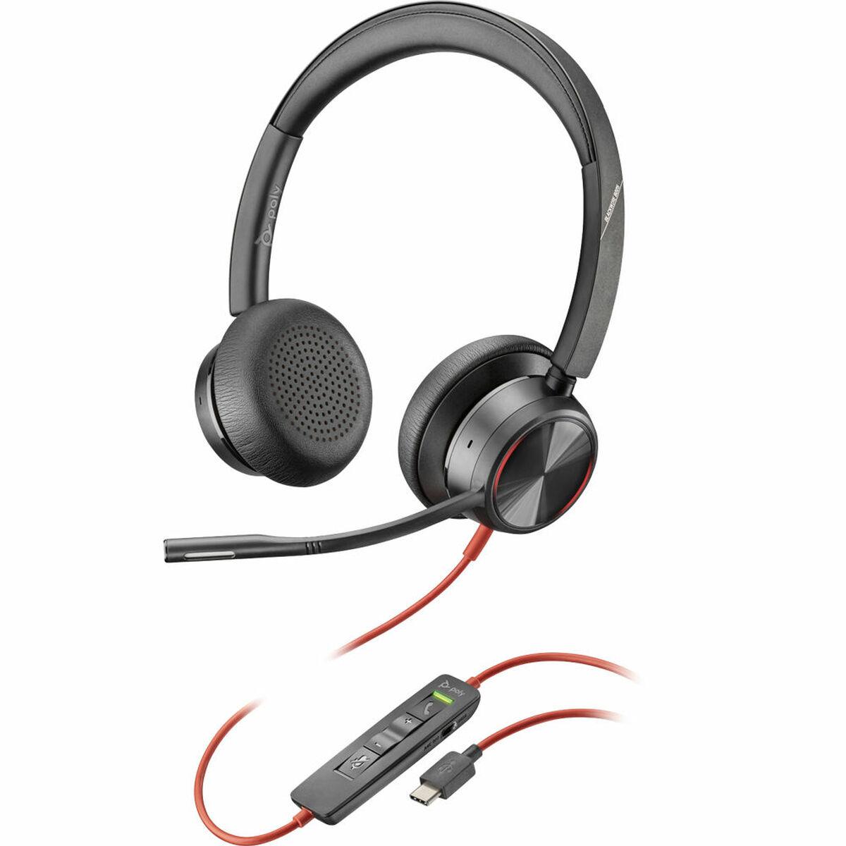 Auriculares con Micrófono Poly 214409-01 Negro (Reacondicionado B)