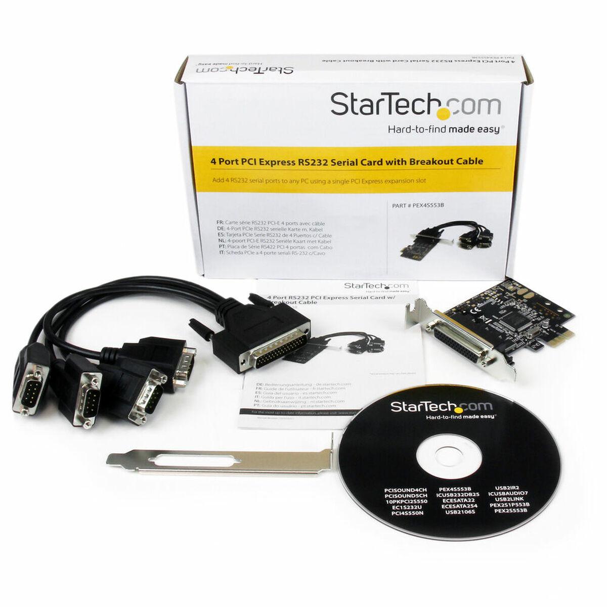 Tarjeta PCI Startech PEX4S553B           