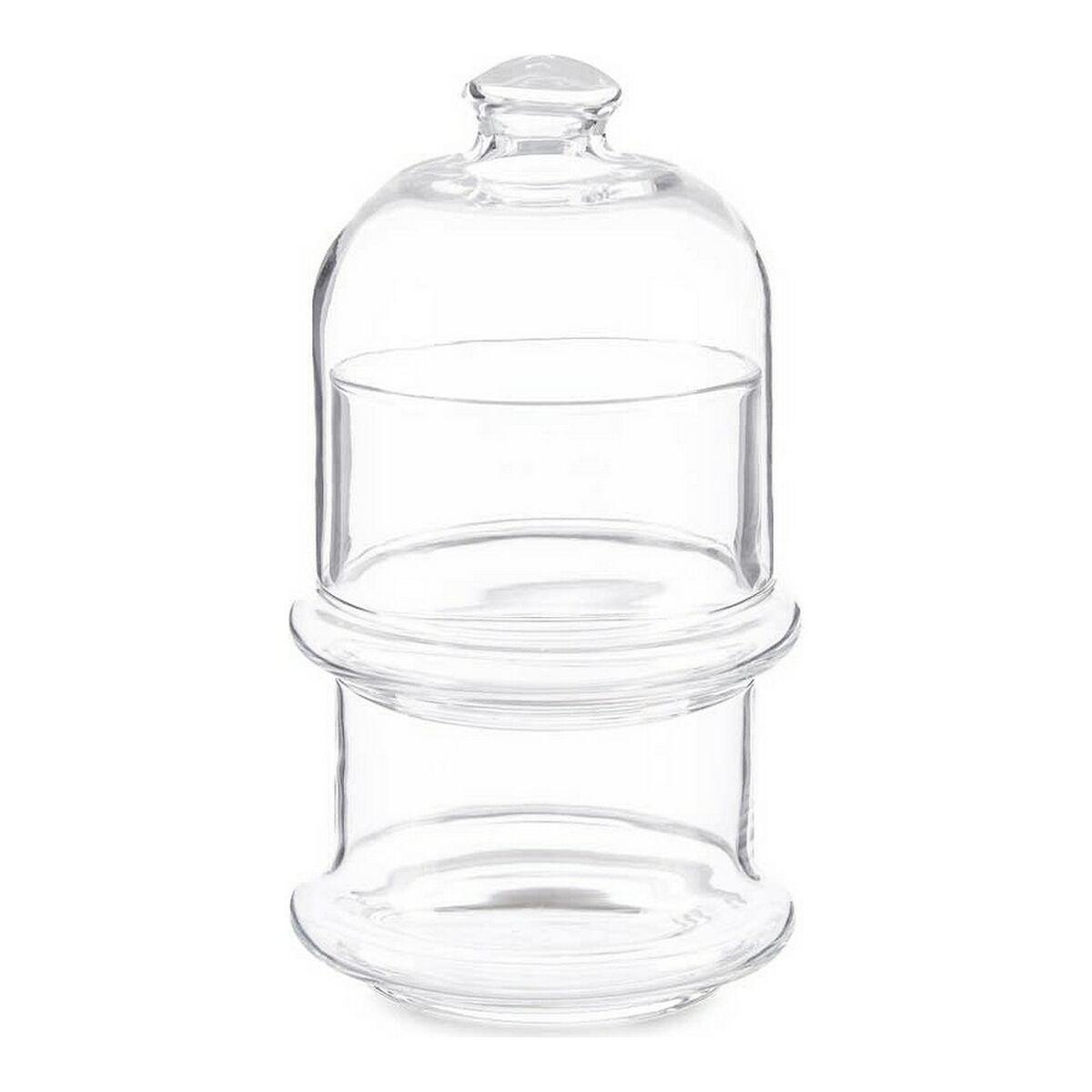 Tarro de galletas Pasabahce Villa Patisserie Transparente Vidrio 2 x 230 ml 9 x 16,5 x 9 cm Bombones
