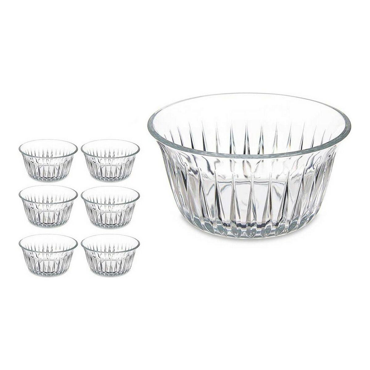 Set de Cuencos Pasabahce Frezya Transparente Vidrio 175 ml