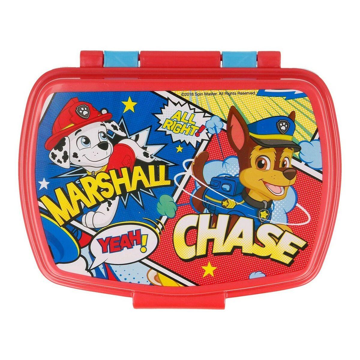 Fiambrera para Sandwich The Paw Patrol Friendship Rojo Azul (17 x 5.6 x 13.3 cm)