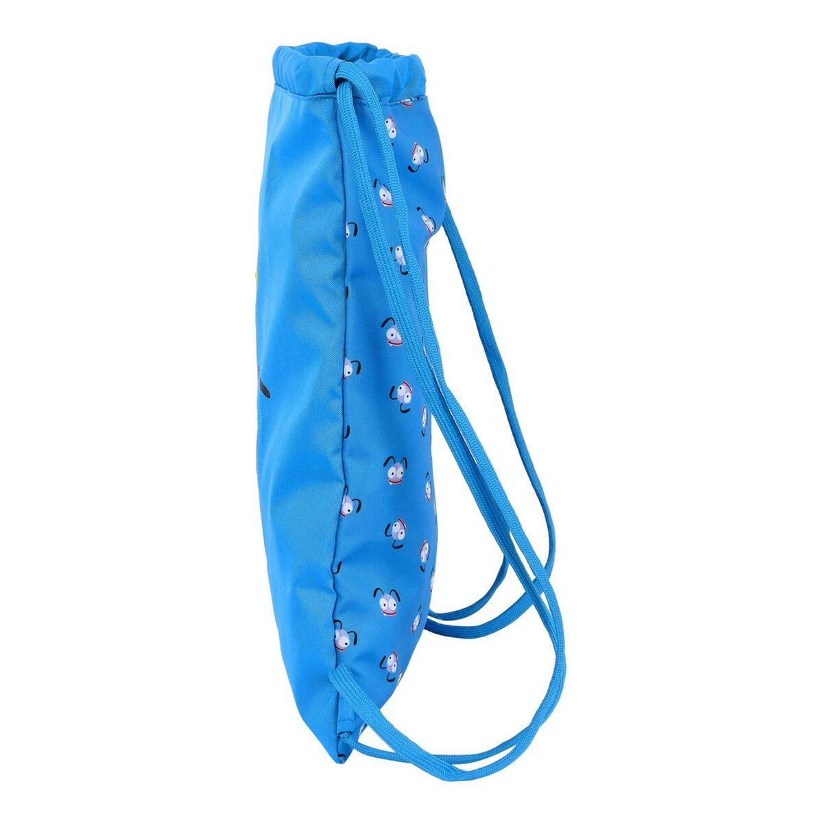 Bolsa Mochila con Cuerdas El Hormiguero Azul (35 x 40 x 1 cm)