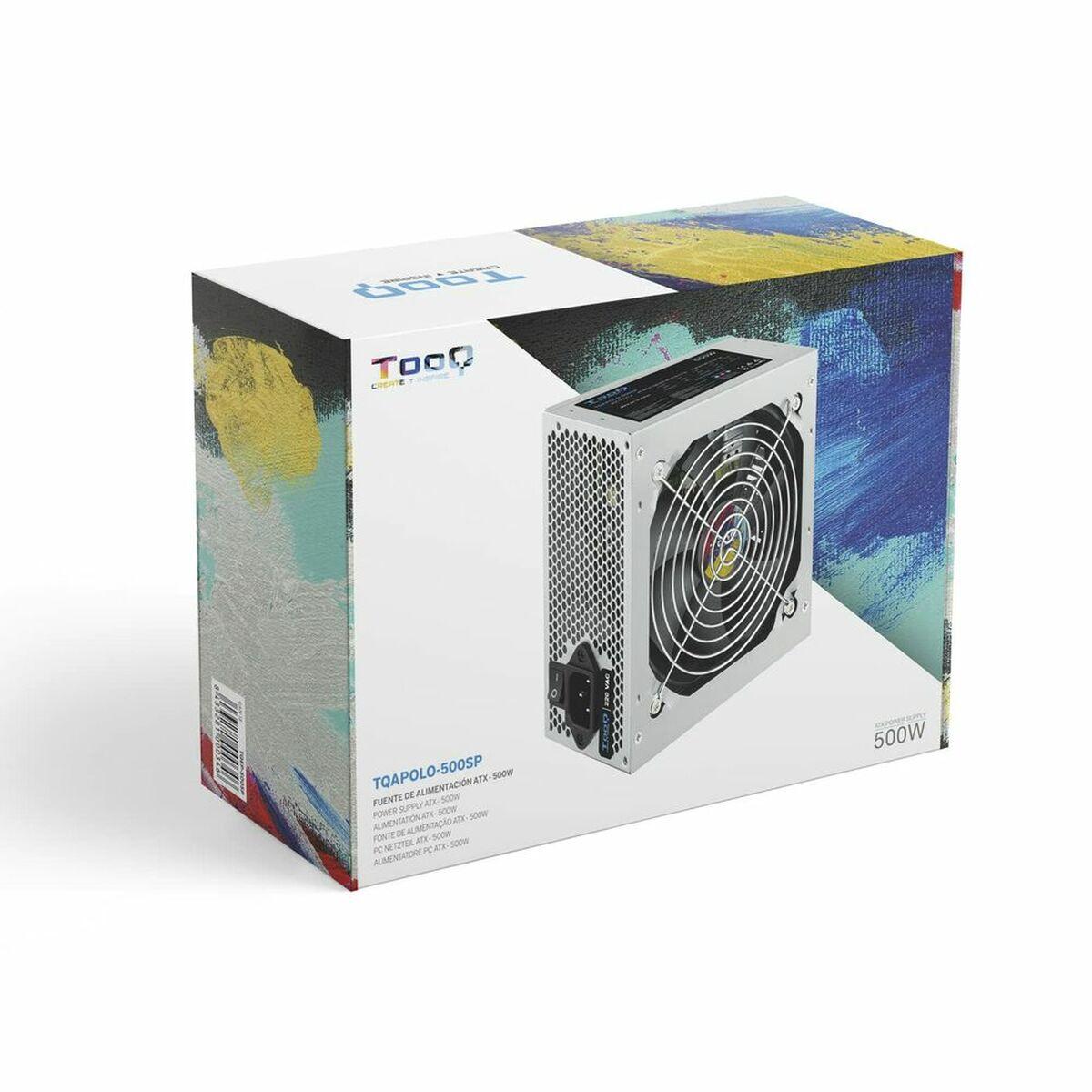 Fuente de Alimentación TooQ TQAPOLO-500SP 500 W ATX 500W