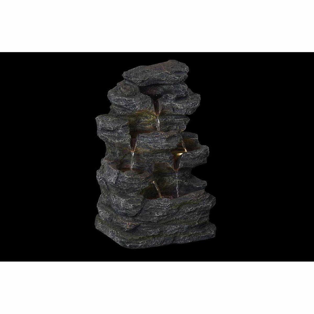 Fuente de Jardín DKD Home Decor Resina Piedras (42 cm)