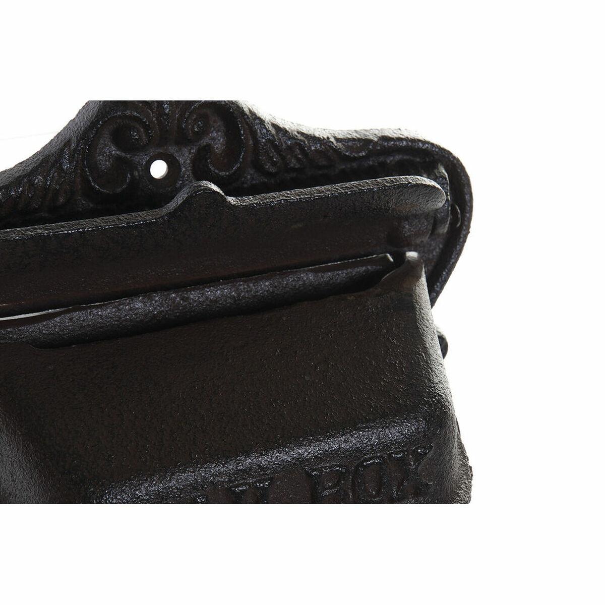 Buzón DKD Home Decor Marrón Hierro colado (19 x 7 x 35 cm)
