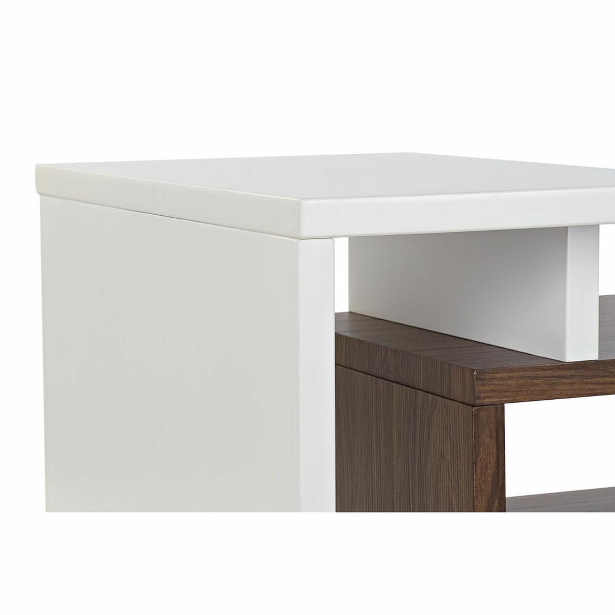 Mueble de TV DKD Home Decor Blanco Marrón 110 x 60 x 58 cm