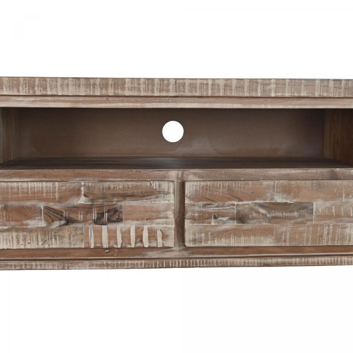 Mueble de TV DKD Home Decor Metal Acacia (200 x 55 x 40 cm)