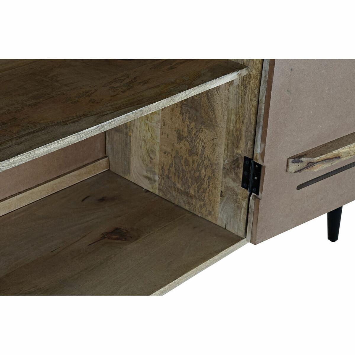 Aparador DKD Home Decor Negro Metal Madera de mango (140 x 40 x 93 cm)