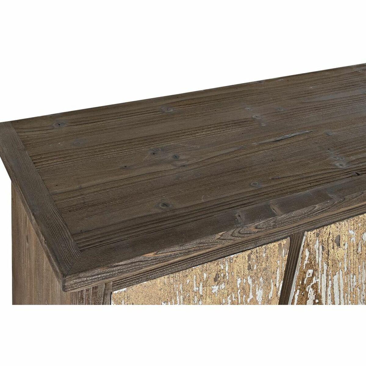 Aparador DKD Home Decor Beige Marrón oscuro Abeto Madera MDF 145 x 41,5 x 92,5 cm