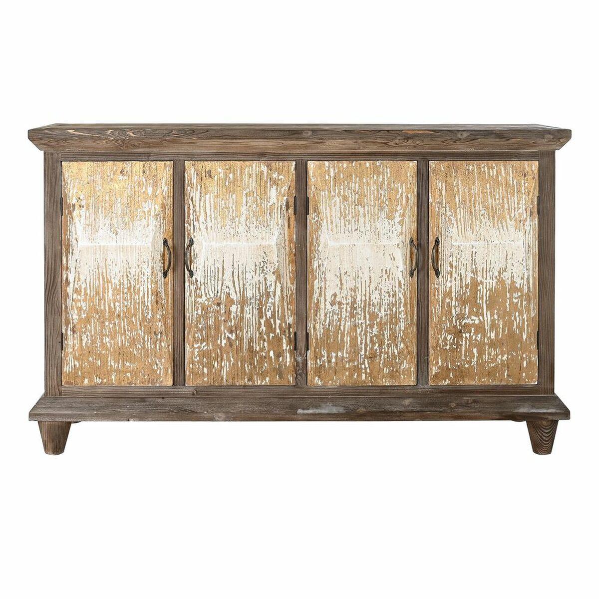 Aparador DKD Home Decor Beige Marrón oscuro Abeto Madera MDF 145 x 41,5 x 92,5 cm