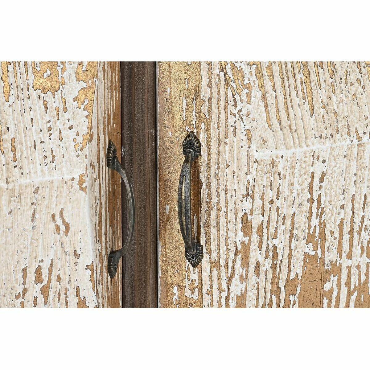 Aparador DKD Home Decor Beige Marrón oscuro Abeto Madera MDF 145 x 41,5 x 92,5 cm