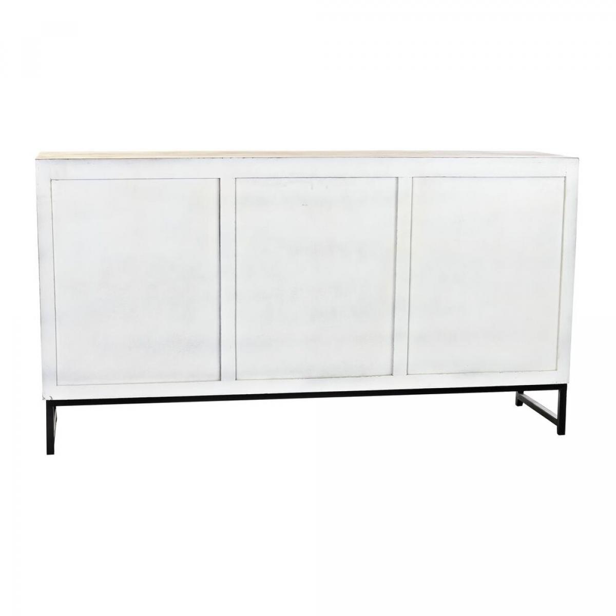 Aparador DKD Home Decor   Blanco Metal Madera de mango 150 x 38 x 80 cm