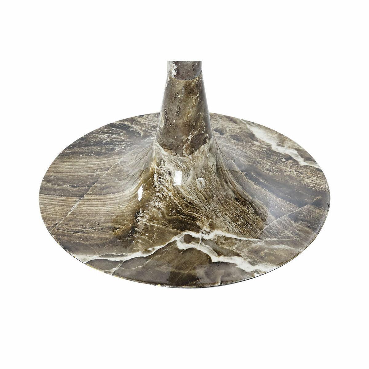 Mesita Auxiliar DKD Home Decor Marrón Dorado 51 x 51 x 51 cm