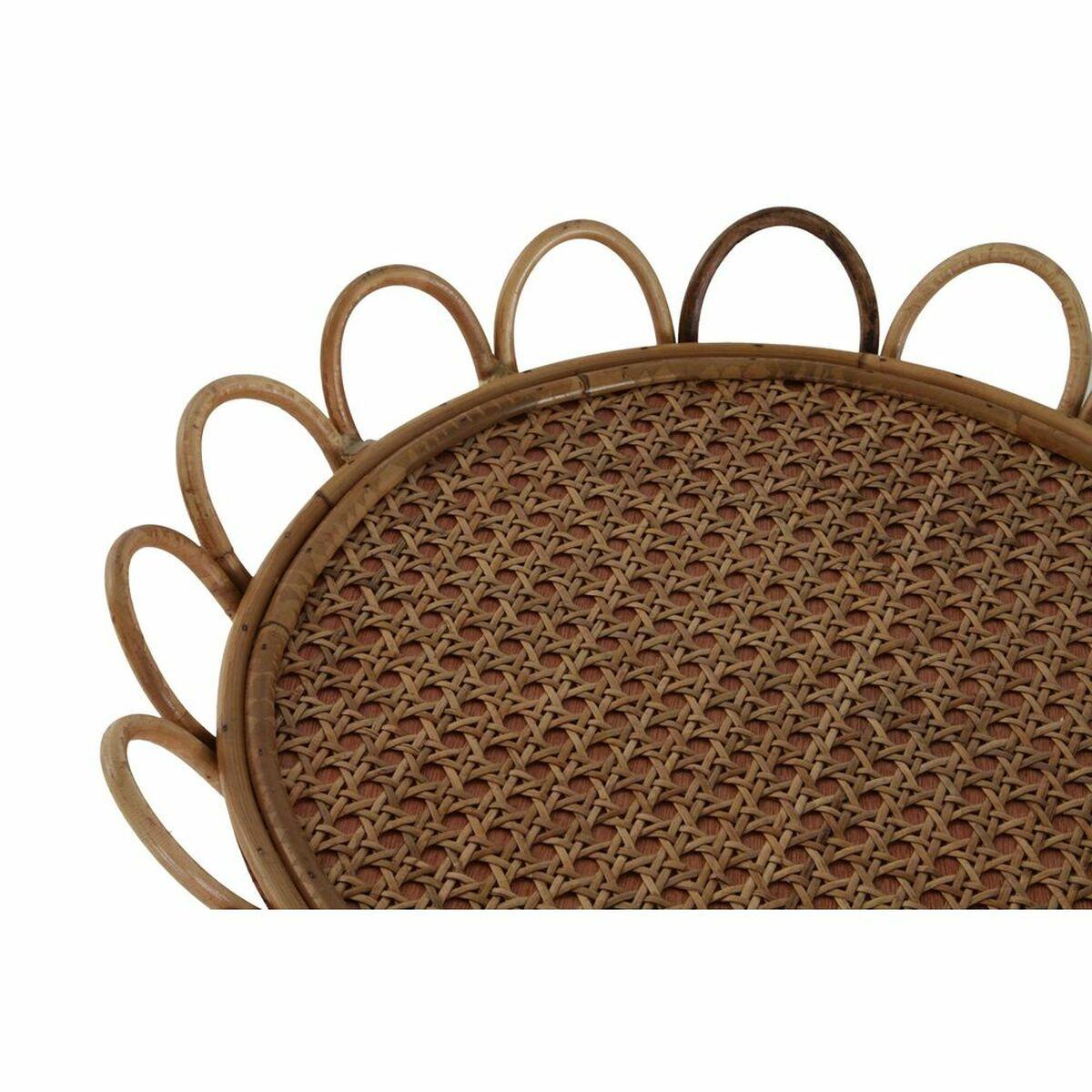 Consola DKD Home Decor Marrón Cristal 42 x 42 x 45 cm