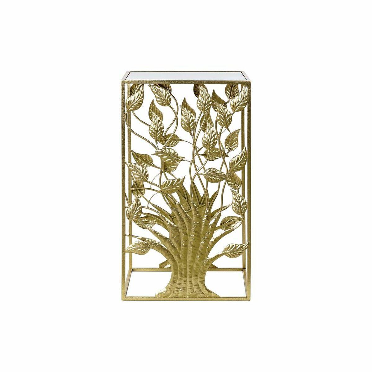 Juego de 3 Mesitas DKD Home Decor Dorado 40 x 40 x 70 cm