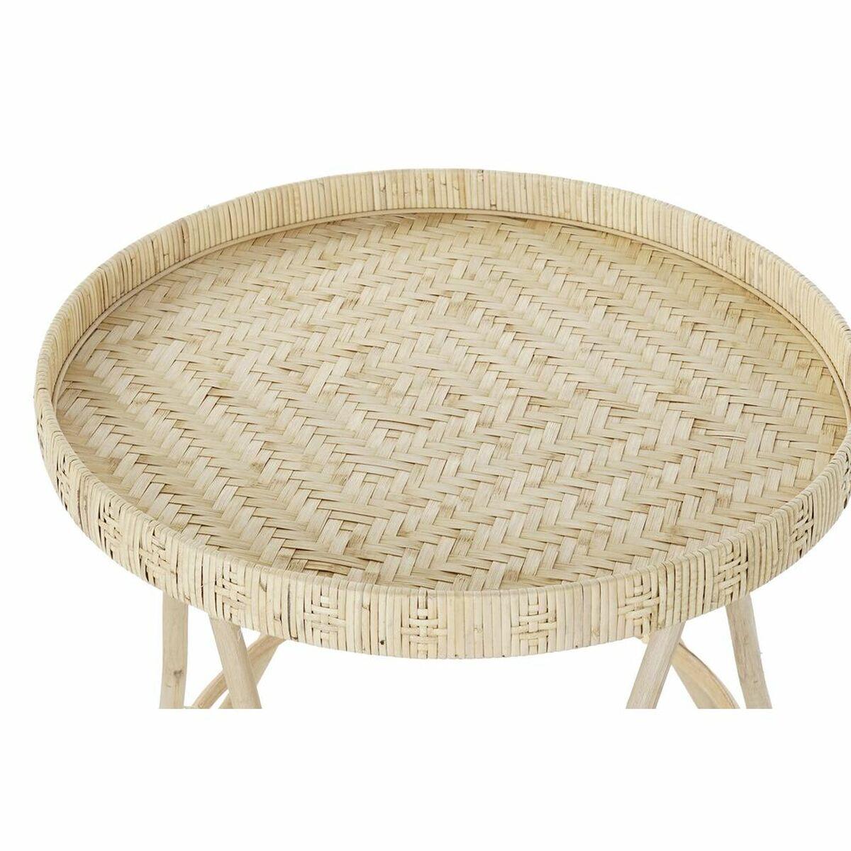 Mesita Auxiliar DKD Home Decor Marrón 60 x 60 x 52 cm