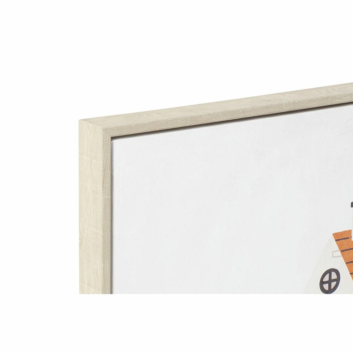 Cuadro DKD Home Decor 53 x 4,5 x 73 cm Infantil (2 Unidades)