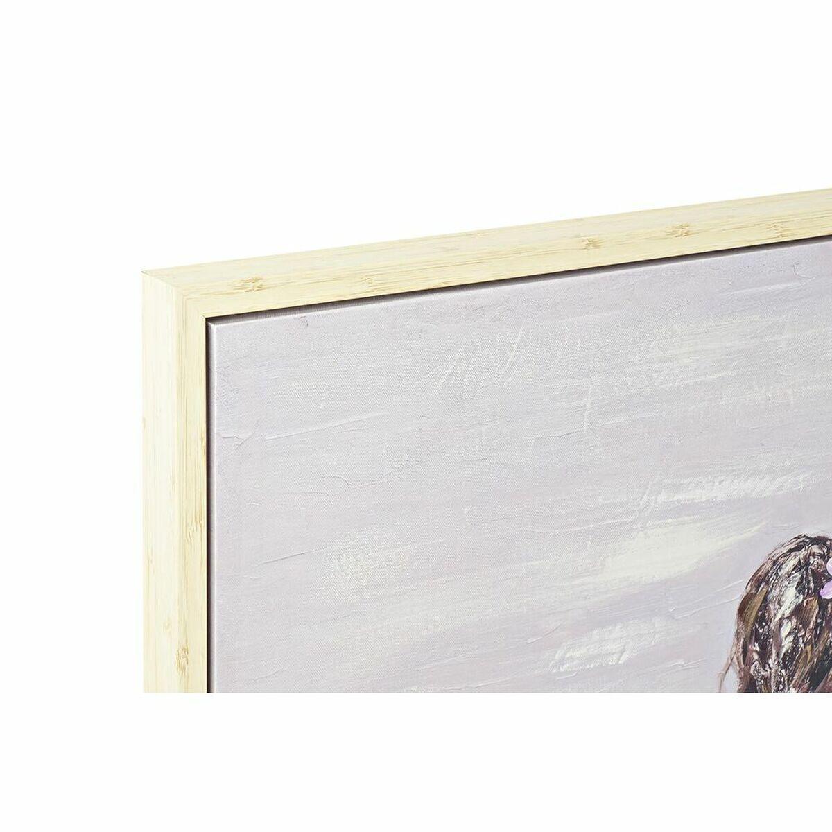 Cuadro DKD Home Decor Playa (100 x 4 x 100 cm) (2 Unidades)