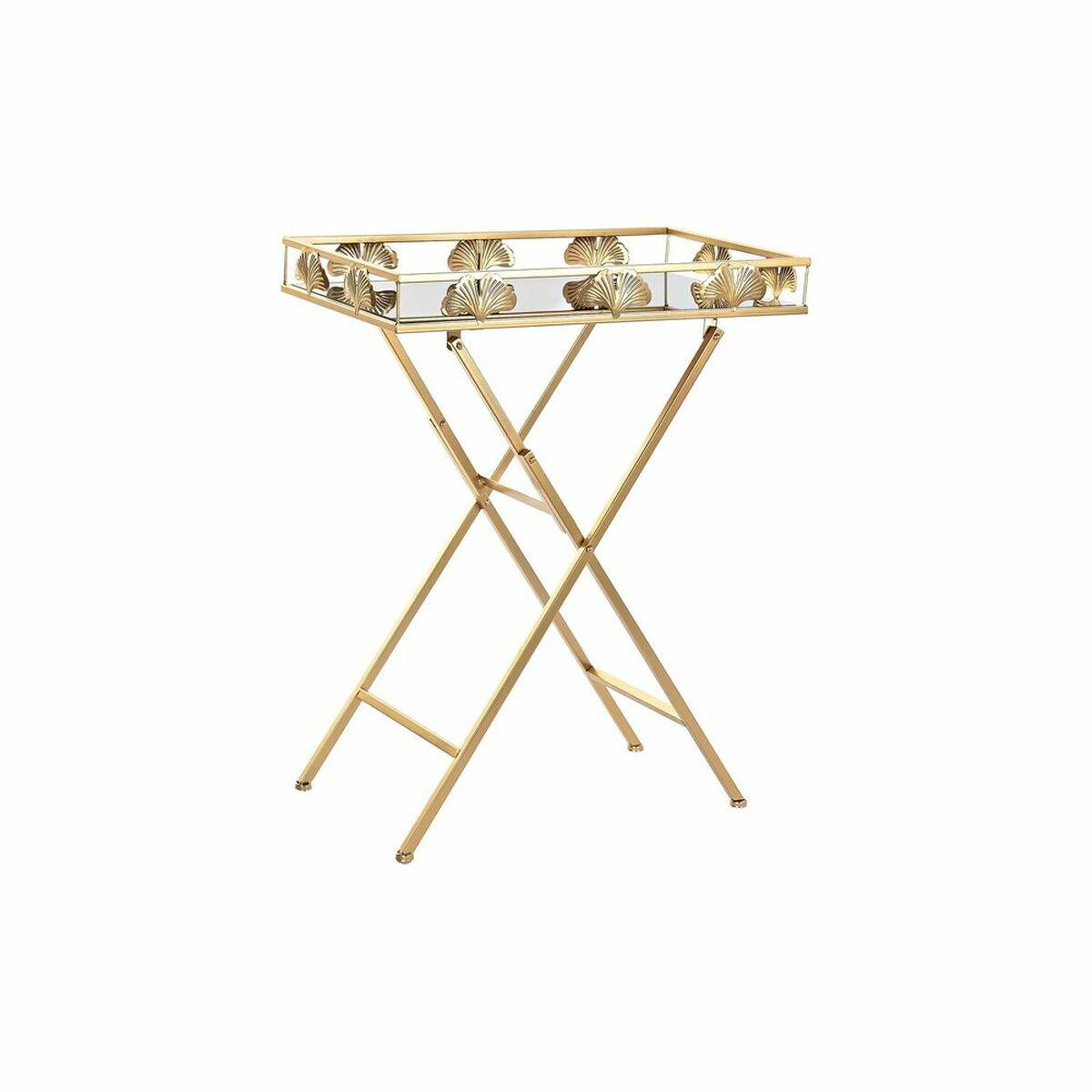 Mesita Auxiliar DKD Home Decor Dorado 56 x 36 x 71 cm