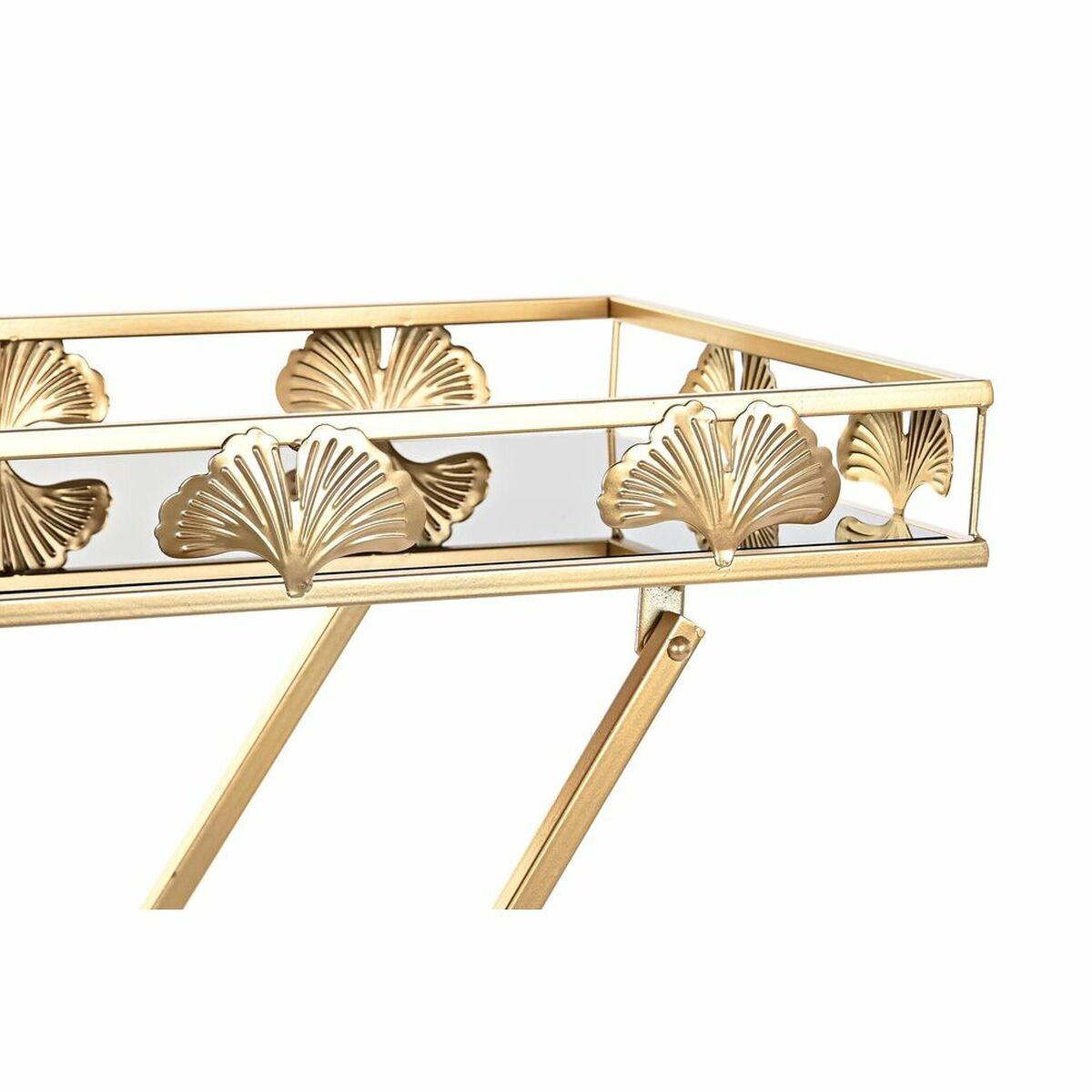 Mesita Auxiliar DKD Home Decor Dorado 56 x 36 x 71 cm