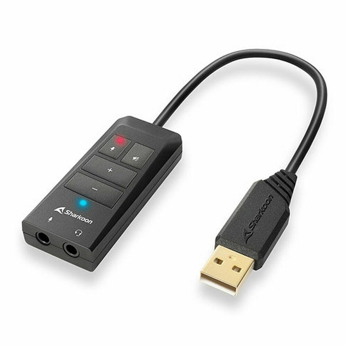 Tarjeta de Sonido Externa Sharkoon SB2