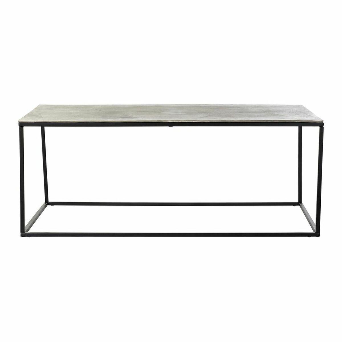Mesa de Centro DKD Home Decor Metal Aluminio (111,7 x 61 x 43 cm)