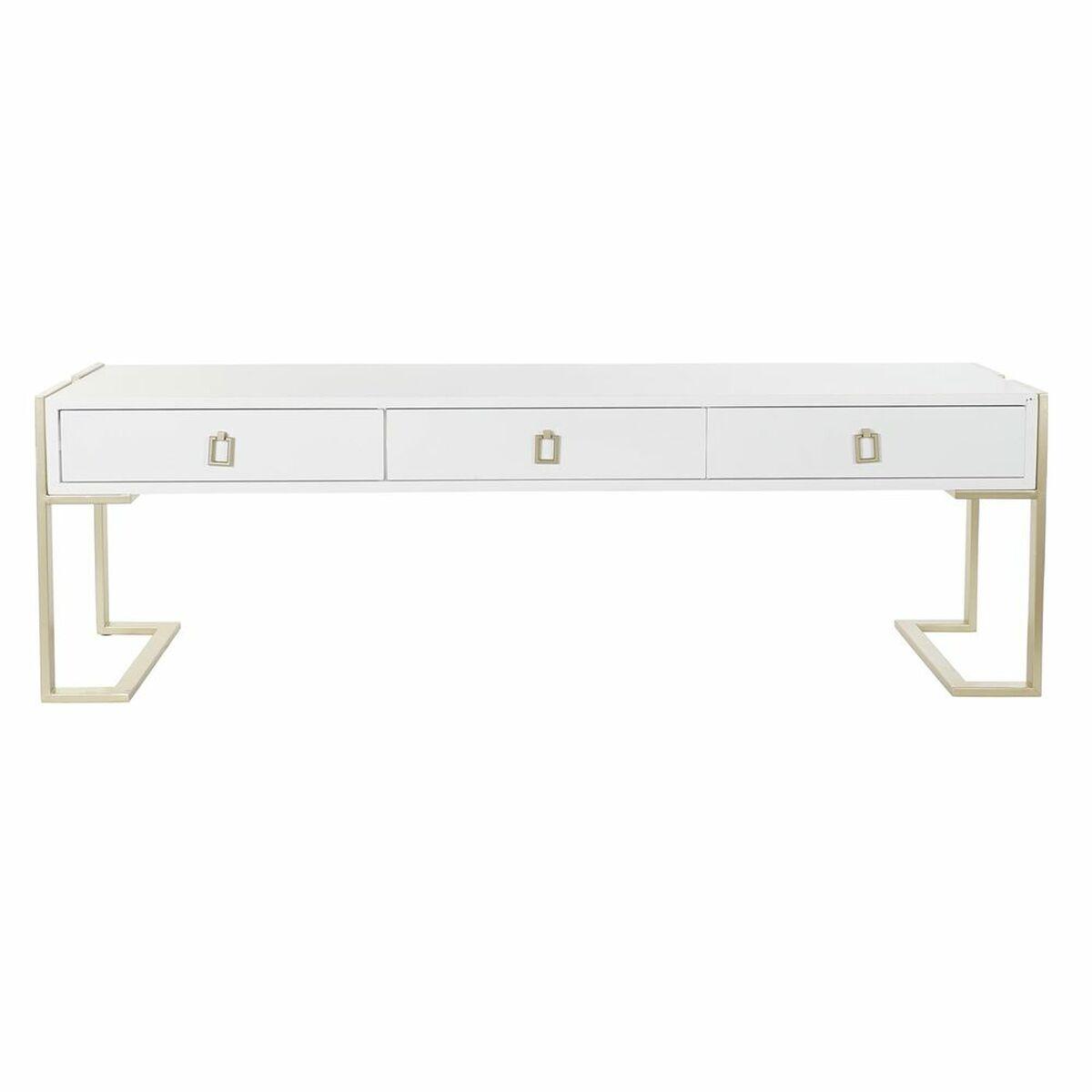 Mesa de Centro DKD Home Decor Metal Madera (150 x 36 x 48 cm)