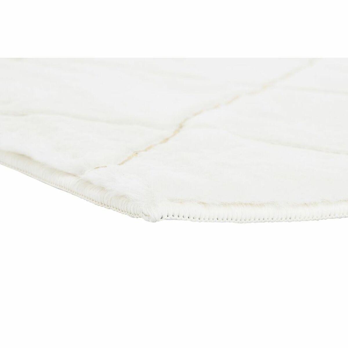 Alfombra DKD Home Decor Blanco Moderno (120 x 180 x 2,2 cm)
