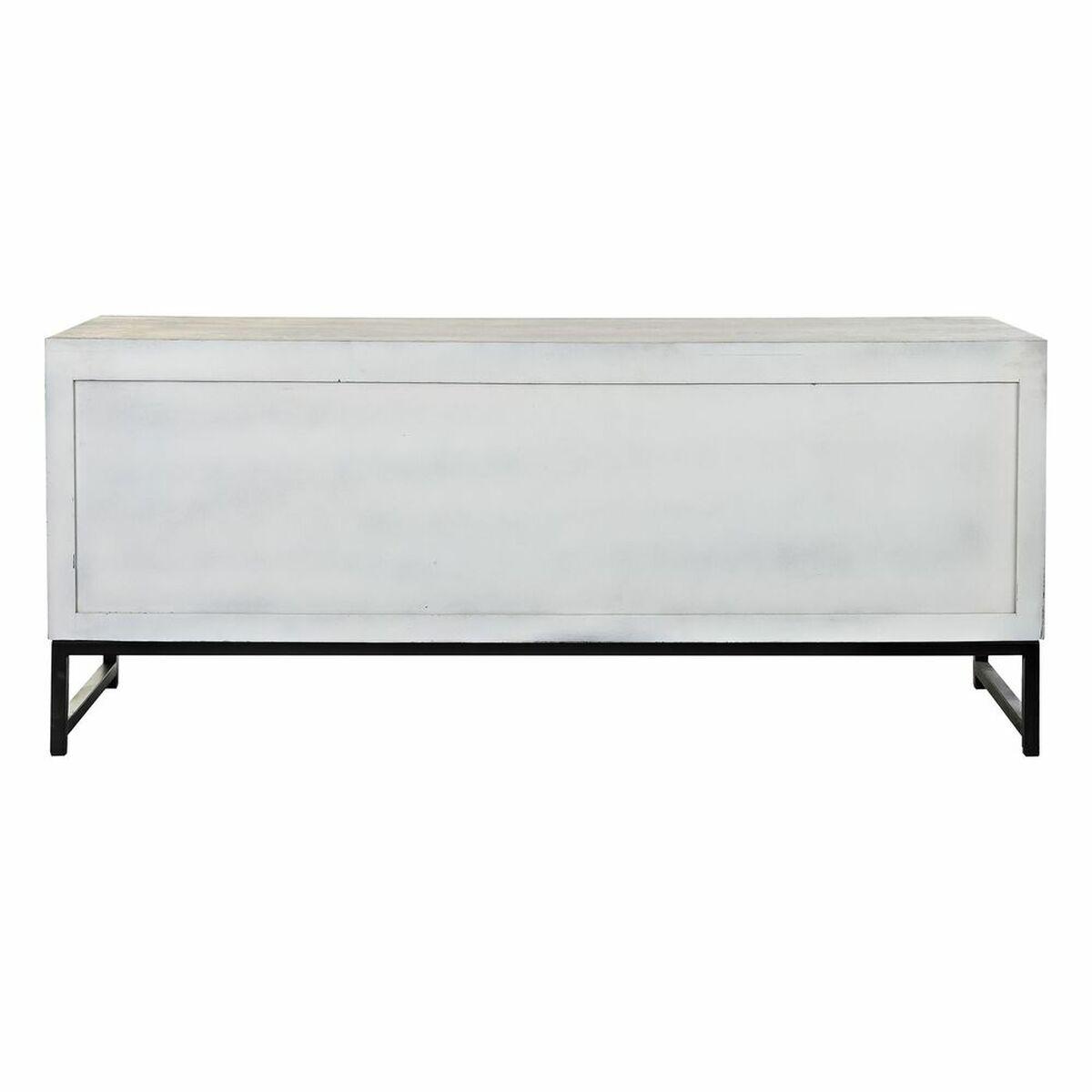 Mueble de TV DKD Home Decor Metal Madera de mango (130 x 40 x 55 cm)