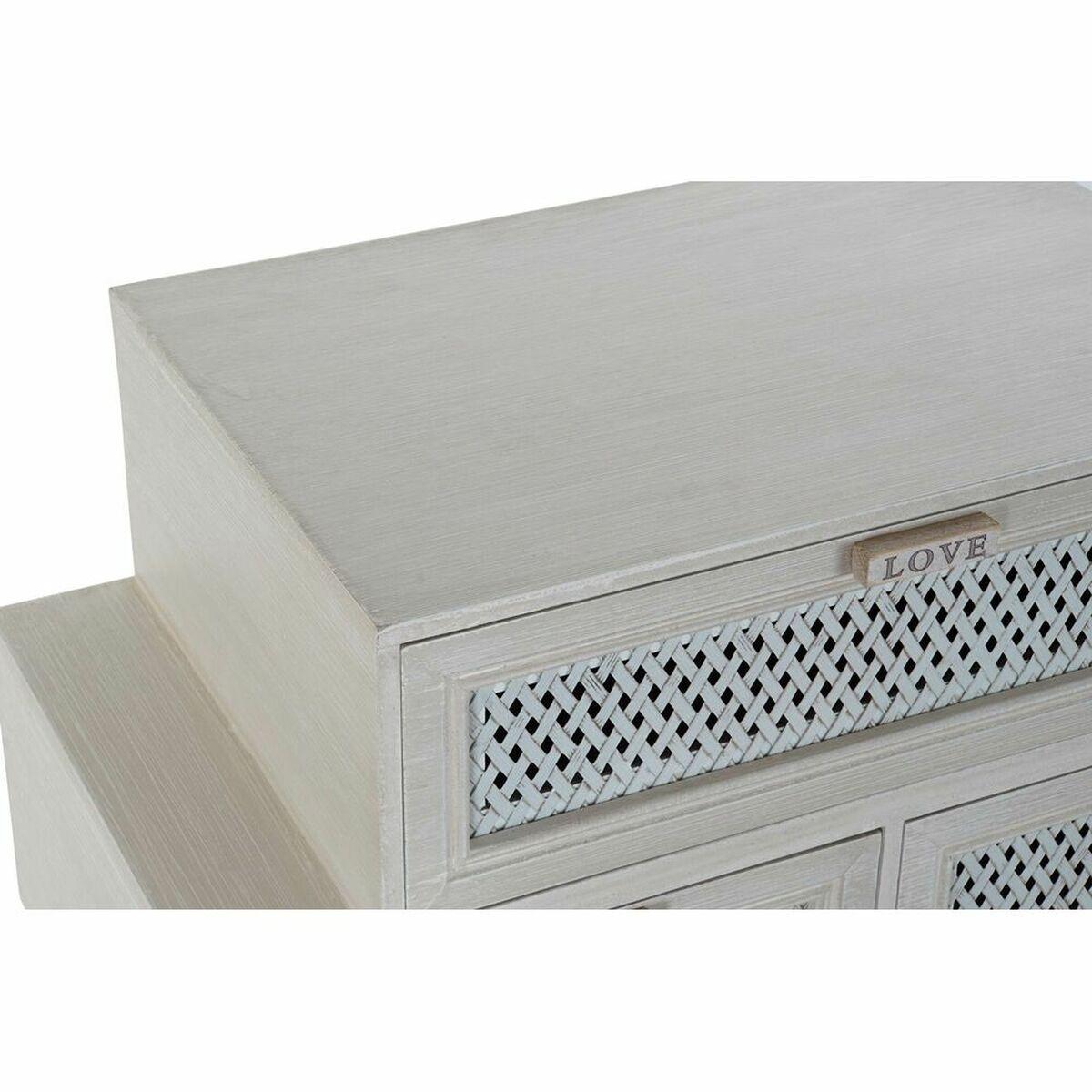 Cajonera DKD Home Decor Madera Blanco (60 x 32,5 x 84 cm)