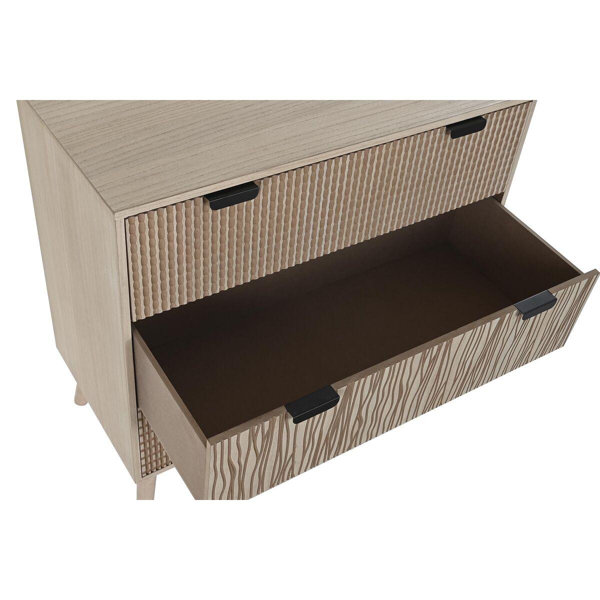 Cómoda DKD Home Decor Abeto Marrón MDF (80 x 40 x 77 cm)