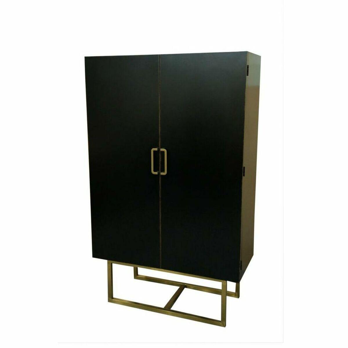 Armario DKD Home Decor   110 x 50 x 180 cm Negro Metal Álamo