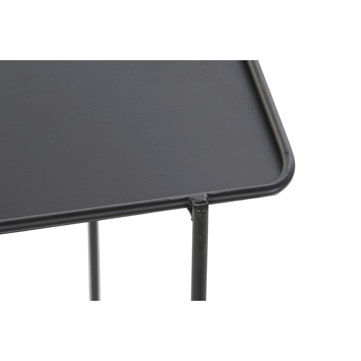 Juego de muebles DKD Home Decor Azul Negro 70 x 27 x 45 cm 40 x 27 x 45 cm 80 x 27 x 65 cm 80 x 27,5 x 65 cm