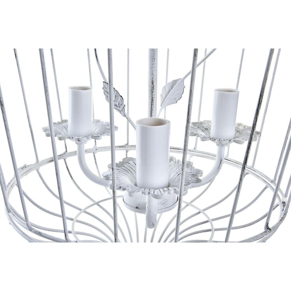 Lámpara de Techo DKD Home Decor Blanco Metal 25 W 37 x 37 x 55 cm