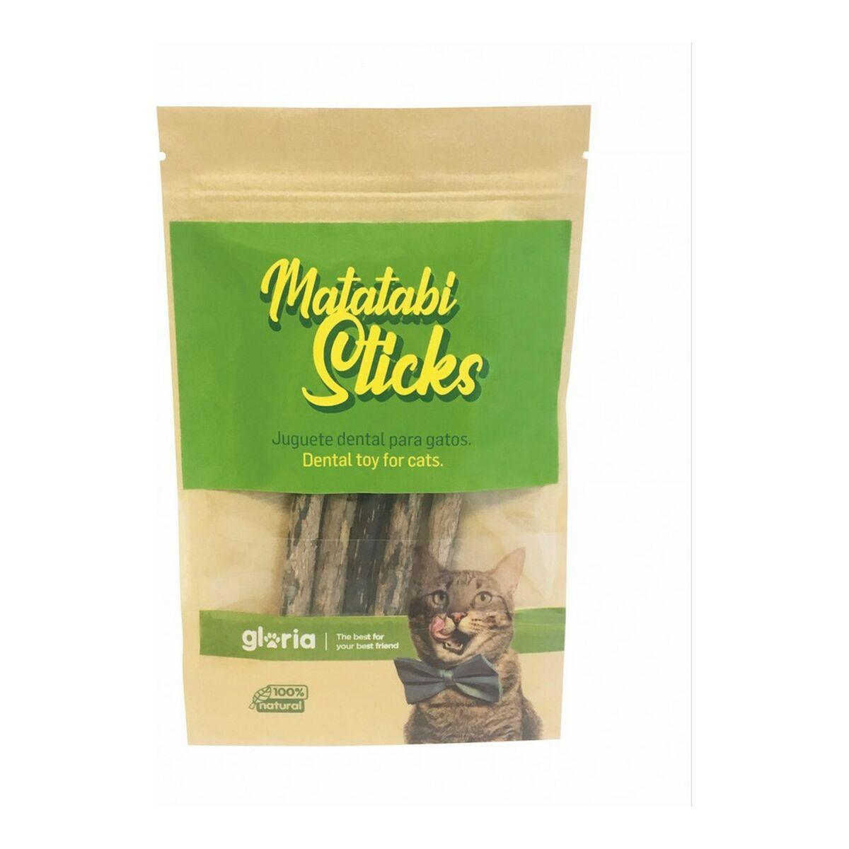 Mordedor Gloria Gato Cuidado dental Madera (5 uds)