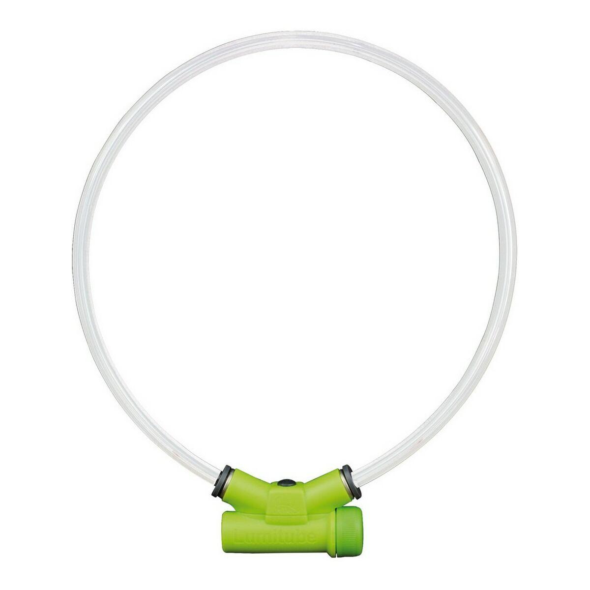 Collar para Perro Red Dingo Indicador luminoso Verde Talla S/M (15-50 cm)