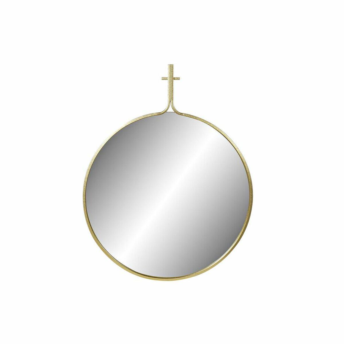 Espejo de pared DKD Home Decor Dorado 72 x 2 x 91,5 cm
