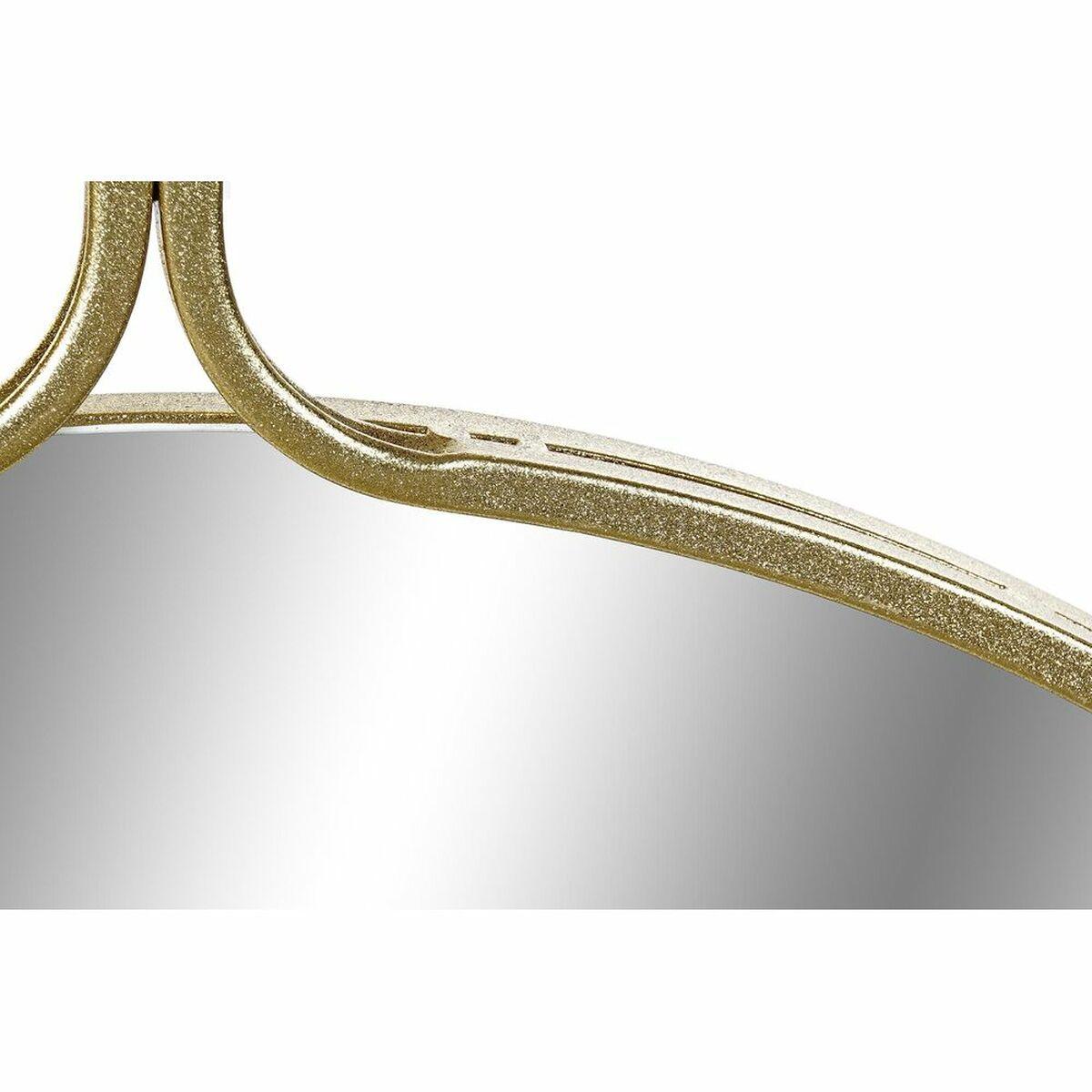 Espejo de pared DKD Home Decor Dorado 72 x 2 x 91,5 cm
