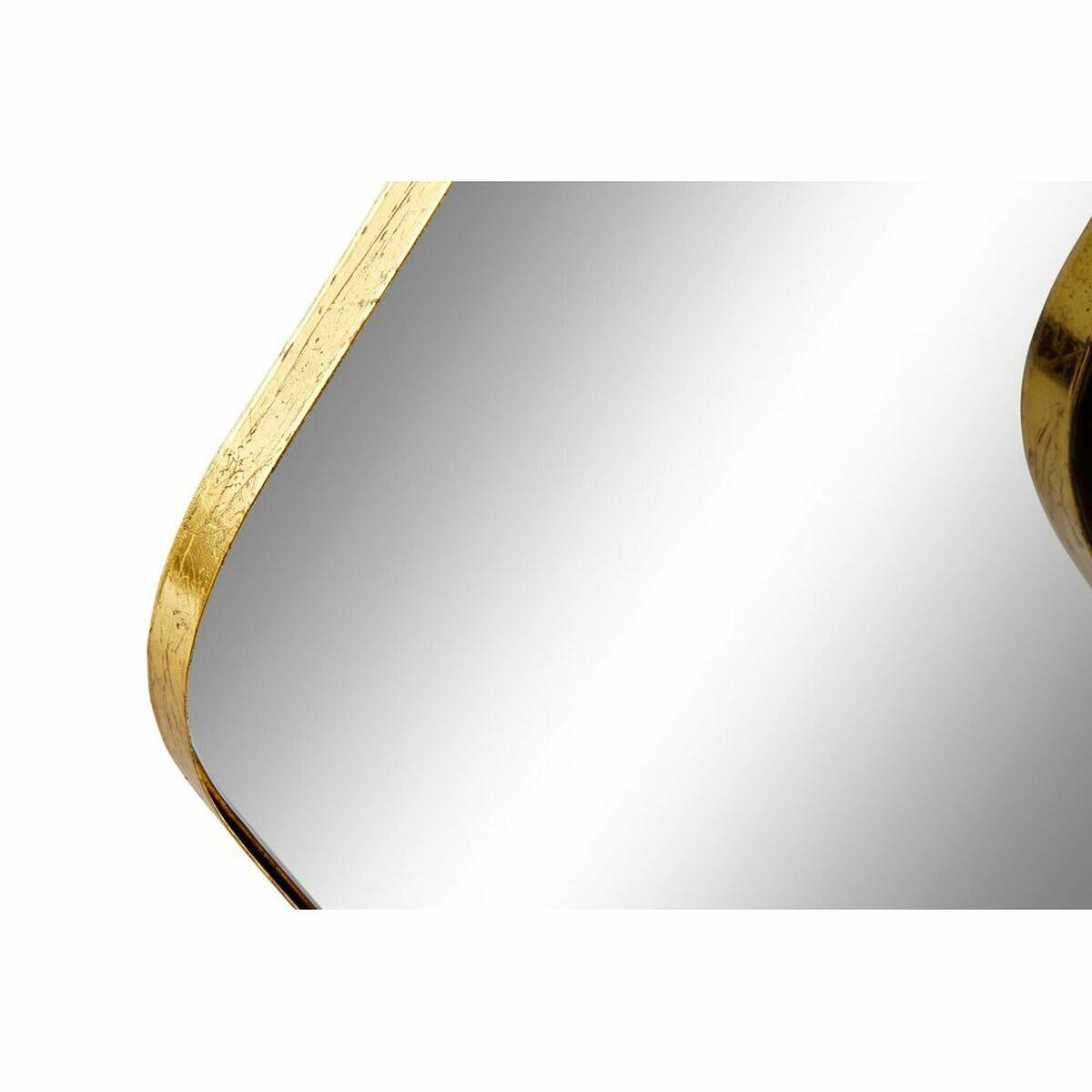 Espejo de pared DKD Home Decor Espejo Dorado Metal (110 x 6 x 70 cm)