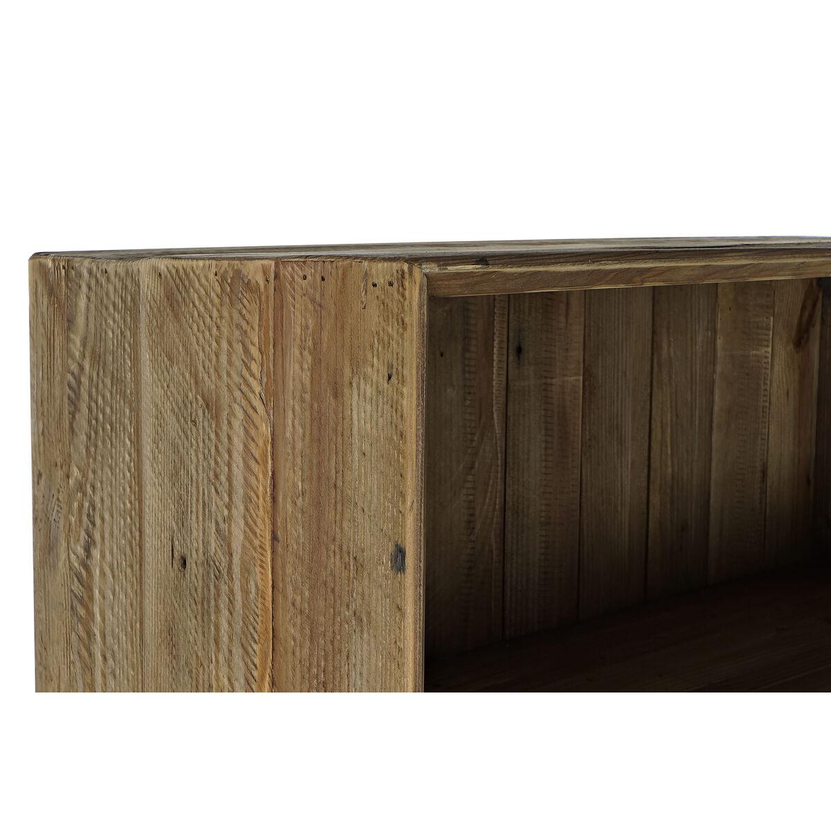 Estantería DKD Home Decor Cristal Natural Madera Reciclada 4 Estantes (90 x 40 x 160 cm)