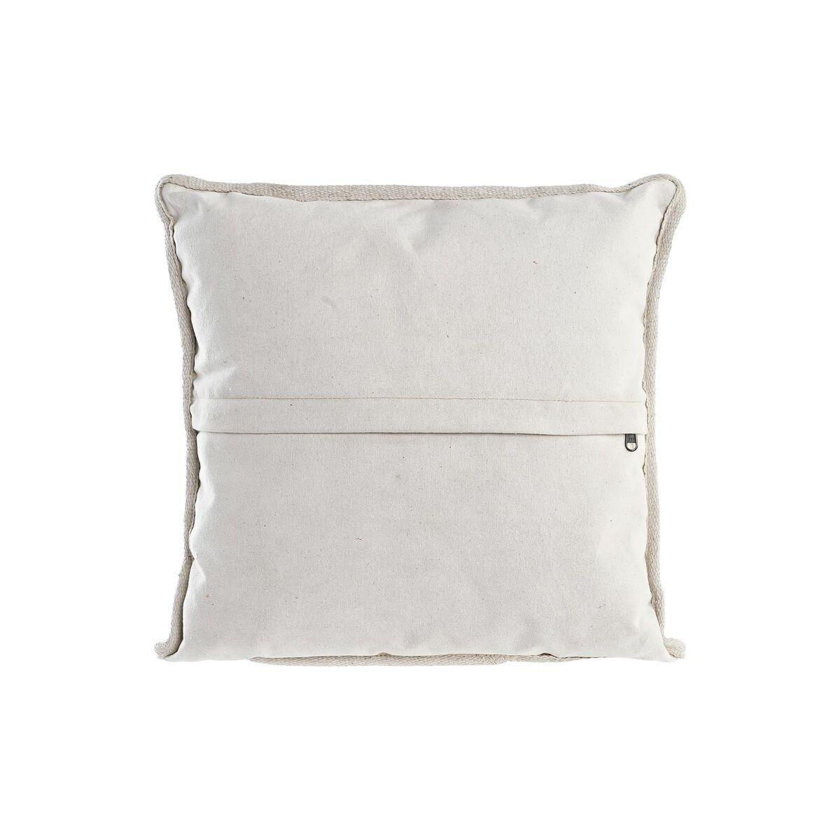 Cojín DKD Home Decor Gris Blanco Vintage 45 x 15 x 45 cm